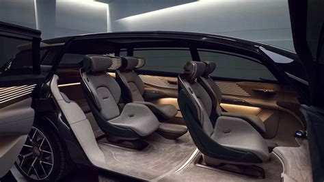 Audi urbansphere concept rear seats