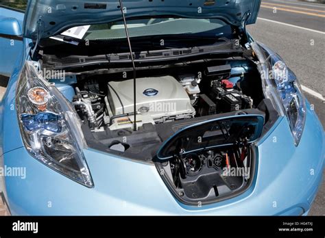 Dettaglio motore Nissan Leaf