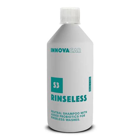 Lavaggio rinseless