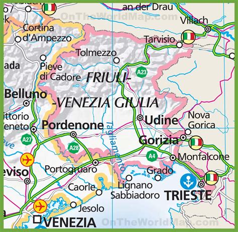 Itinerari turistici consigliati nel Friuli Venezia Giulia