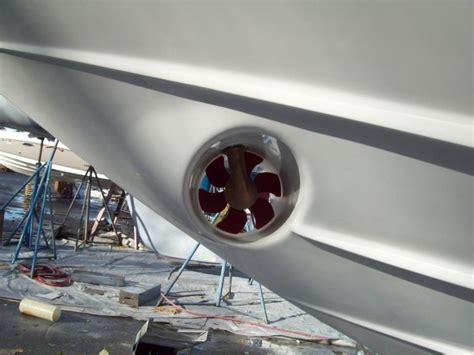 Elica di prua in azione
