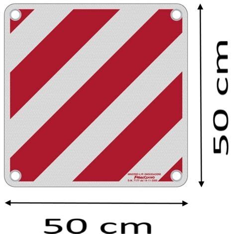 segnaletica stradale per carico sporgente