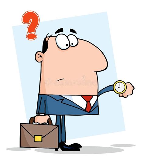 illustrazione di una persona che guarda l'orologio con impazienza