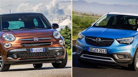 Confronto tra Fiat 500L e Opel Crossland X