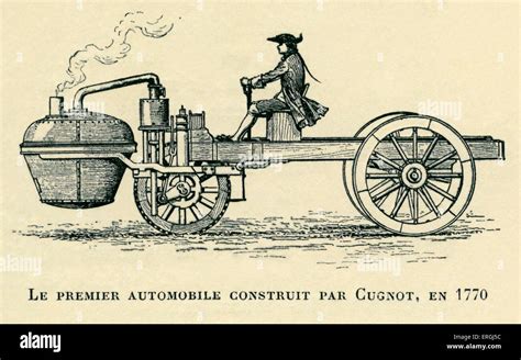 Schizzo di Nicolas-Joseph Cugnot