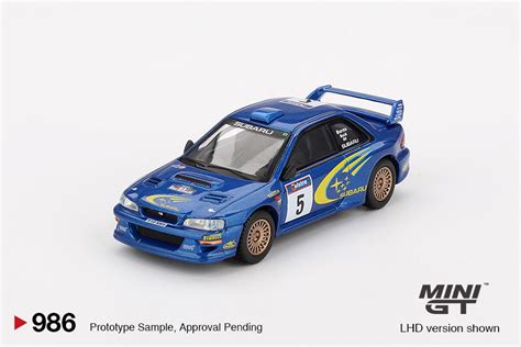 Subaru Impreza GT WWW (World Wide Winner) blu