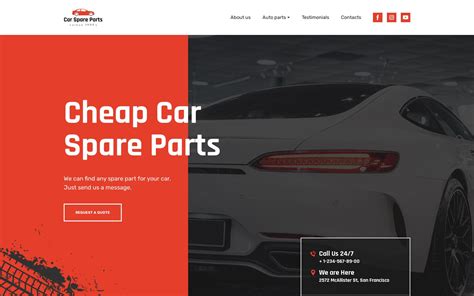 AliExpress website interface for car parts