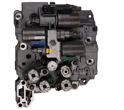 Schema di un gruppo valvole di un cambio automatico con indicazione dei solenoidi