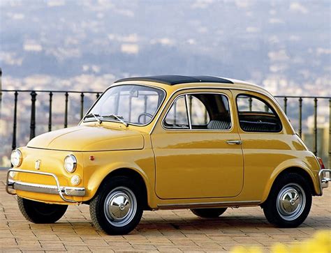 Una Fiat 500 d'epoca