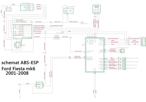 Schema impianto airbag Ford Fiesta