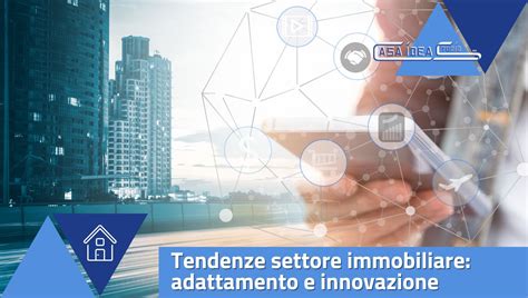 Infografica sui trend tecnologici nel settore immobiliare