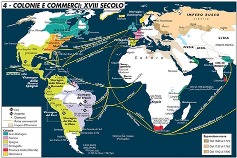 Mappa delle rotte di spedizione europee