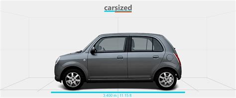 Daihatsu Trevis vista laterale posteriore