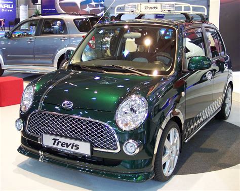 Dettaglio griglia anteriore Daihatsu Trevis