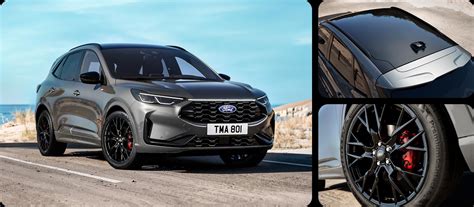 Ford Kuga ST Line grigia profilo