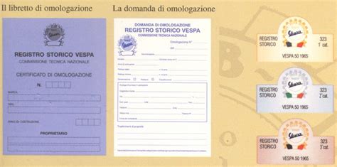 Documenti di iscrizione veicolo storico ACI Storico