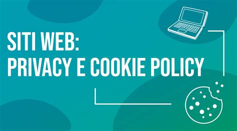 Immagine di un sito web con cookie policy