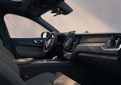 Interni di un'auto Volvo moderna