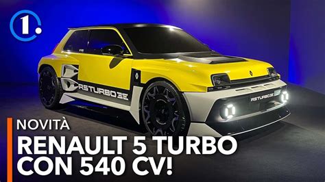 Dettaglio del motore centrale posteriore della Renault 5 Turbo
