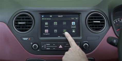 Schermo infotainment Hyundai i10