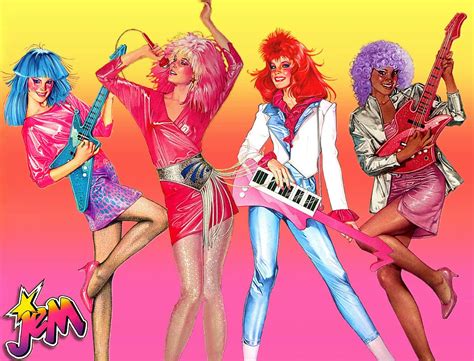 Jem e le Holograms con il Rockin' Roadster