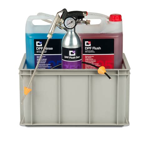 Kit di pulizia per filtri antiparticolato diesel