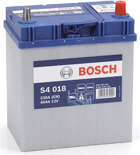 Batteria auto Bosch 62Ah 12V con polo positivo a destra e maniglia