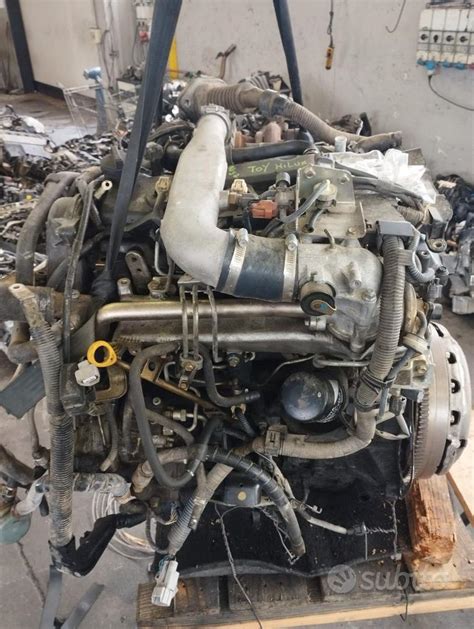 Dettaglio del motore Toyota Hilux 2.8 litri