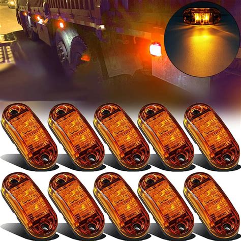 Luci di posizione laterali su un camion