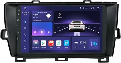 Toyota Prius III display del navigatore con mappe