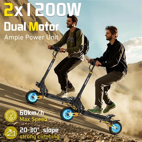 Monopattino elettrico trasformabile in skateboard in un ambiente urbano