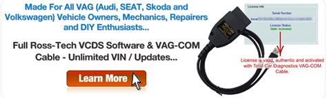 Interfaccia software VAG-COM