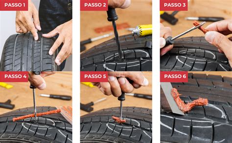 Kit riparazione pneumatici auto