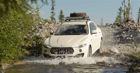 Maserati Levante in off-road