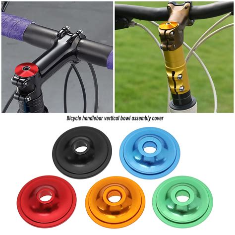 Collezione di tappi serie sterzo colorati in alluminio
