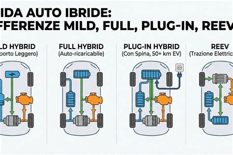 Differenze tra auto ibride e tradizionali