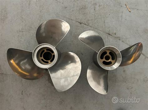 Confronto visivo tra eliche Volvo Penta tipo G e tipo H