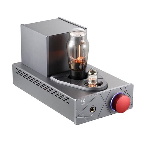 Amplificatore per cuffie a valvole con valvole illuminate