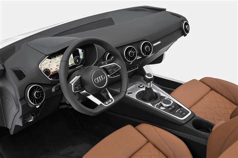 Interni di una Audi TT con Audi Virtual Cockpit