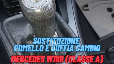 Diagramma smontaggio pomello e cuffia cambio