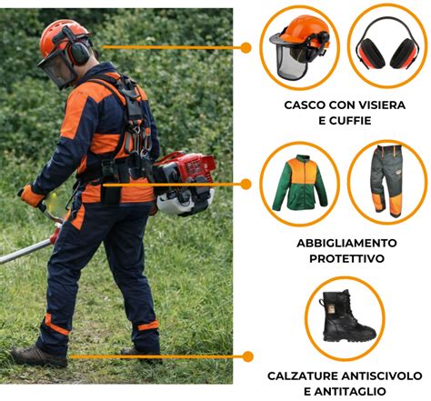 DPI per decespugliatore