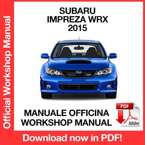 Manuale officina Subaru Impreza
