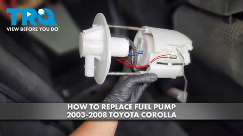 Toyota Corolla Fuel Pump Diagram