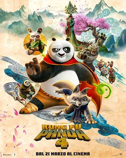 Locandina di Kung Fu Panda 4