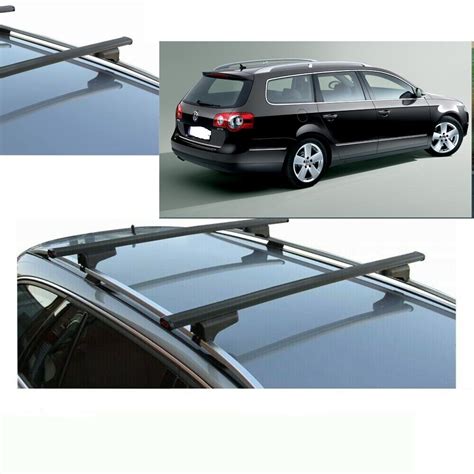 Volkswagen Passat con portapacchi longitudinali