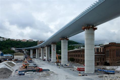 Rendering del nuovo ponte di Genova