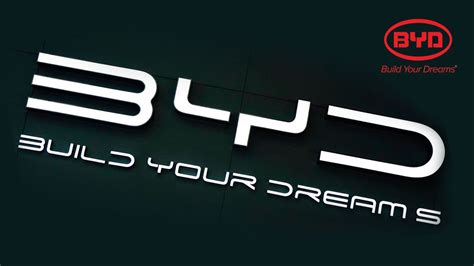 Logo BYD con lo slogan
