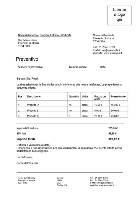 importanza preventivo scritto officina