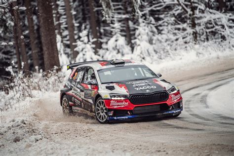 Vetture Škoda al Rally di Monte Carlo