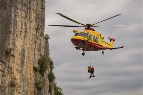Arrampicatore su una falesia